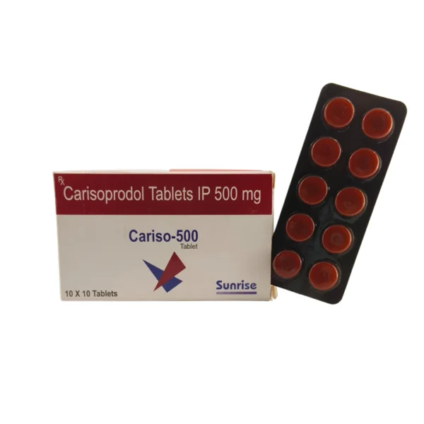 Criso-500 Tablet – Carisoprodol 500 mg by Sunrise Remedies - Image 7