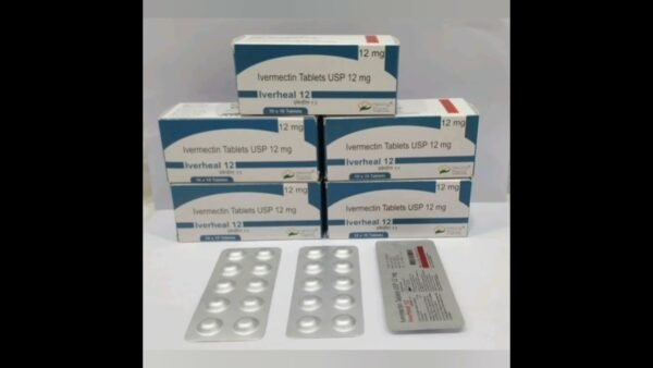 Iverheal 12 mg Ivermectin Tablets USP for Parasitic Infections Treatment