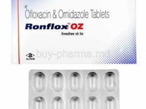 Ronflox OZ Tablets | Ofloxacin & Ornidazole for Diarrhea, GI Infections  Alkem