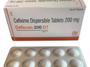 Cefscan-200 DT | Cefixime 200 mg Dispersible Tablets Broad-Spectrum Antibiotic