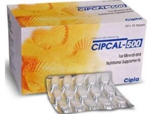 Cipcal-500 Tablets | Calcium with Vitamin D3 Supplement Cipla