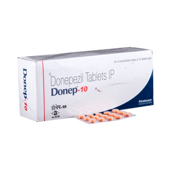 Donep-10 (Donepezil 10 mg) Tablets | Treatment for Alzheimer’s Disease – Alkem