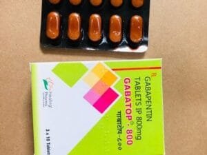 Gabatop-800 | Gabapentin 800 mg Tablets for Neuropathic Pain & Seizure Management  Healing Pharma