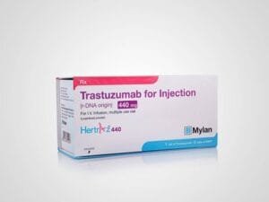 Hertraz 440 mg Trastuzumab Injection for HER2-Positive Breast & Stomach Cancer | Mylan