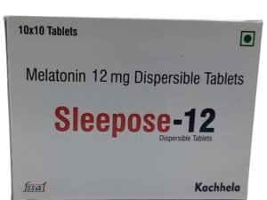 Sleepose Tablet (Melatonin 3mg / 10mg / 20mg / 60mg) – Natural Sleep Aid for Insomnia & Jet Lag